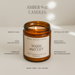 Cinnamon Rolls 9 oz Soy Candle - Fall Decor & Gifts