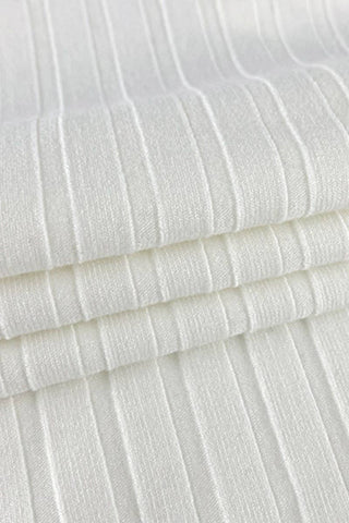 Slim Fit V-Neck Solid Color Long Sleeve Bodysuit