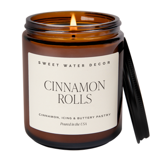 Cinnamon Rolls 9 oz Soy Candle - Fall Decor & Gifts