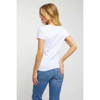Short Sleeve V-Neck Classic Fit Cotton Tee