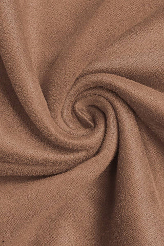 Long-Sleeved Plaid Colorblock Hooded Sweatshirt