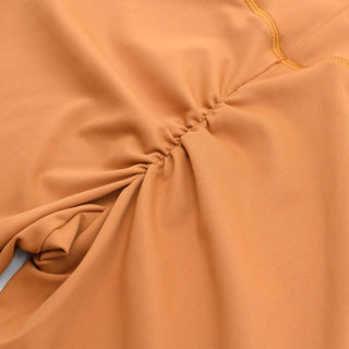 Peach Hip V Cross-Back Fitness Yoga Leggings