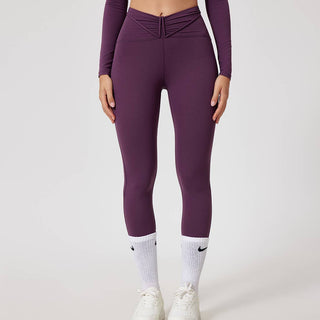 High-Waisted Seamless Naked-Feel Yoga Leggings