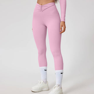 High-Waisted Seamless Naked-Feel Yoga Leggings